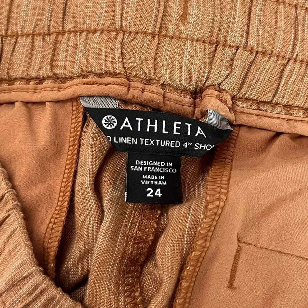 BRAND NEW Athleta Women's 24 Cabo Linen Textured 4